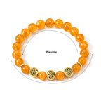 Honey Jade Stretchable Beads Bracelet (Size - 7) 90.00 Ct._8831520_4