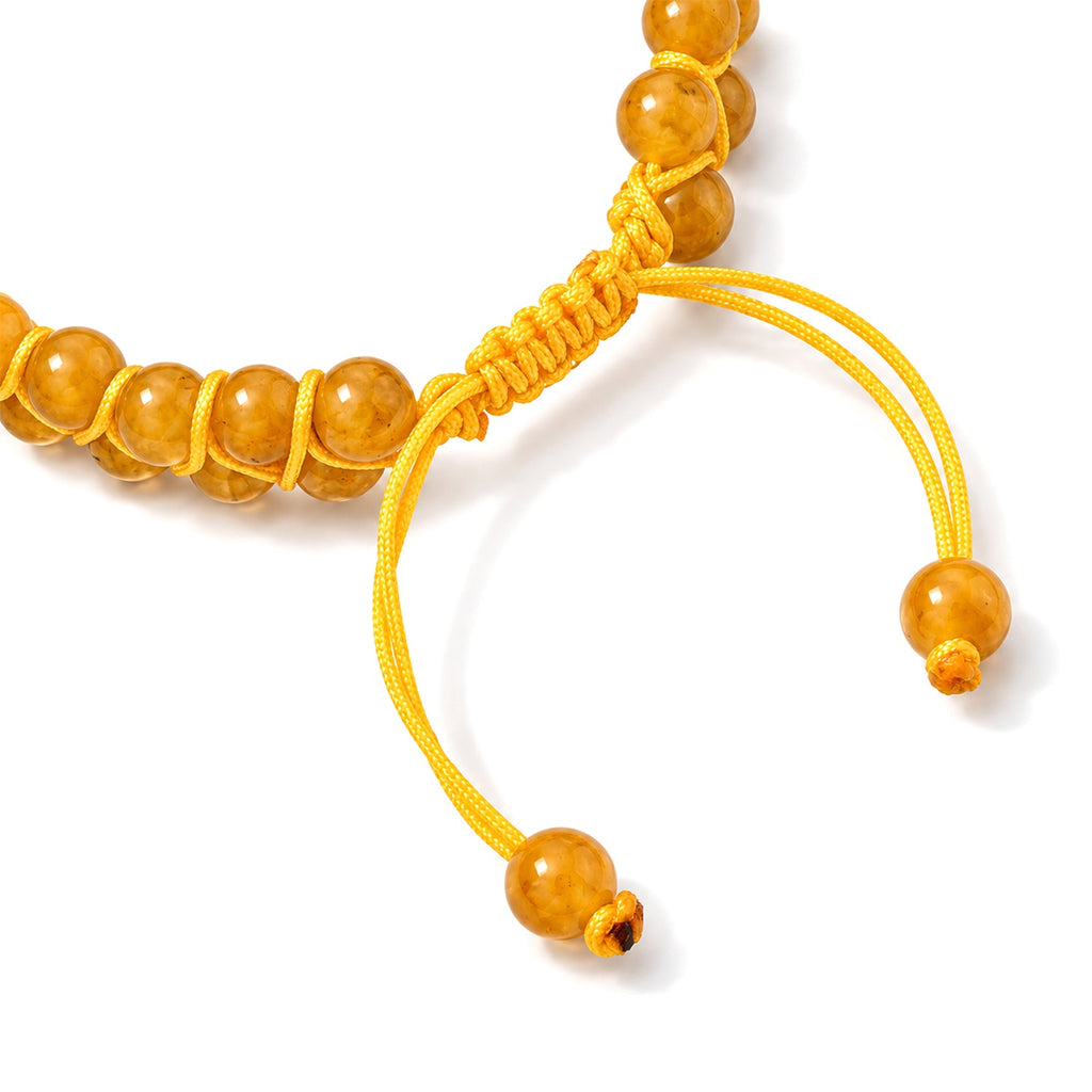 Honey Jade Stretchable Beads Bracelet (Size 6-9) 90.000  Ct._8831521_4