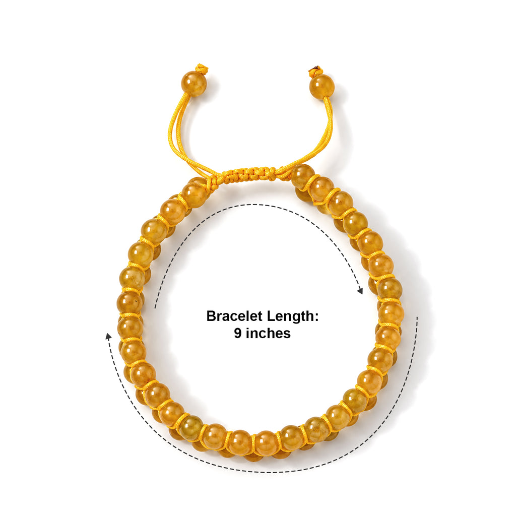 Honey Jade Stretchable Beads Bracelet (Size 6-9) 90.000  Ct._8831521_5