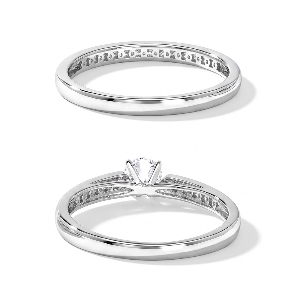 Luxuriant - Lab Grown Diamond Ring in Rhodium Overlay Sterling Silver 1.00 Ct._8832557_5