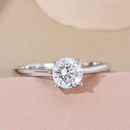 Luxuriant Diamond - 14K White Gold IGI Certified (F-G-SI )Lab Grown Diamond Solitaire Ring 1.00 Ct.