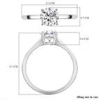 Luxuriant Diamond - 14K White Gold IGI Certified (F-G-SI )Lab Grown Diamond Solitaire Ring 1.00 Ct.