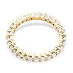 9K Yellow Gold Moissanite Full Eternity Ring_8945068_6