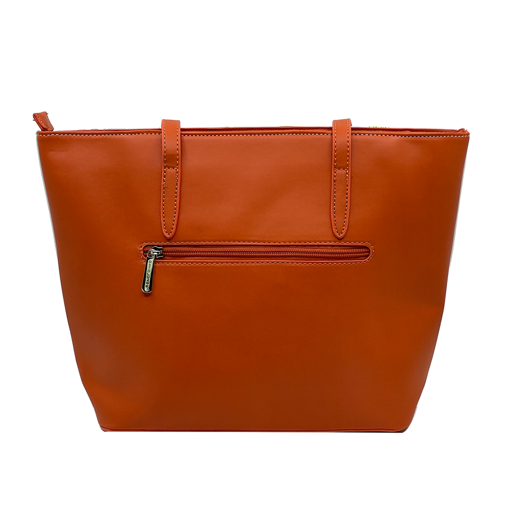 David Jones Tropical Floral Printed Tote Bag - Orange_8945600_1
