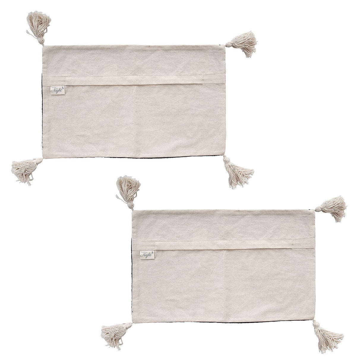Luxury Close Out - 100% Cotton Handloom Embroidered Throw (Size 170x130 Cm) with Free Cushion Covers (Size 50x30 Cm) 8958408 8