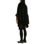 19V69 ITALIA by Alessandro Versace Faux Fur Jacket (One Size) - Black_8964465_1