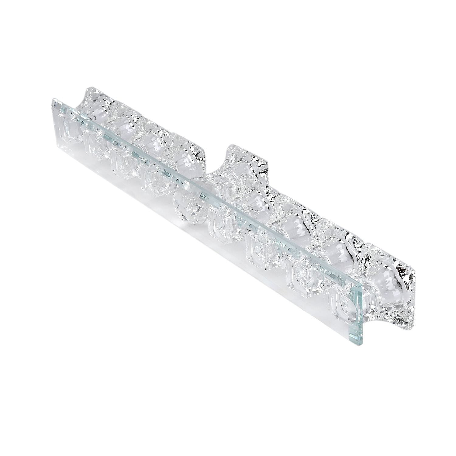 9 Head Candle Holder - Glass 7573837 4