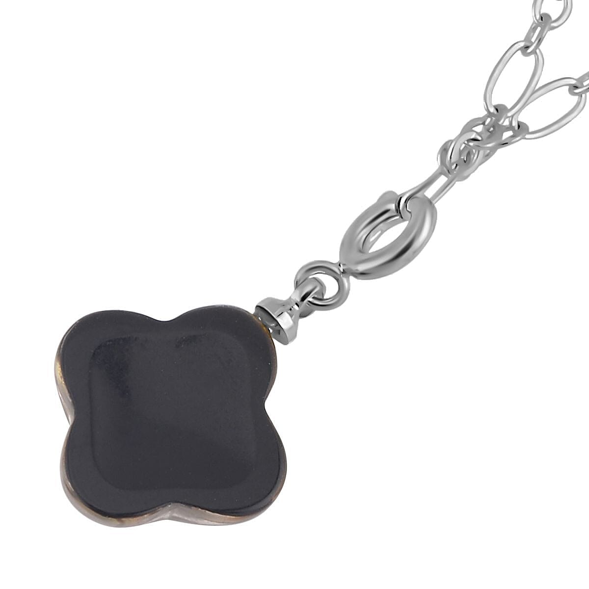 Tucson Closeout - 9 Piece Set - Abalone Shell Pendant with Chain (Size 20 with 2 Inch Extender) 7 Charms and 1 Bracelet 4127478 8