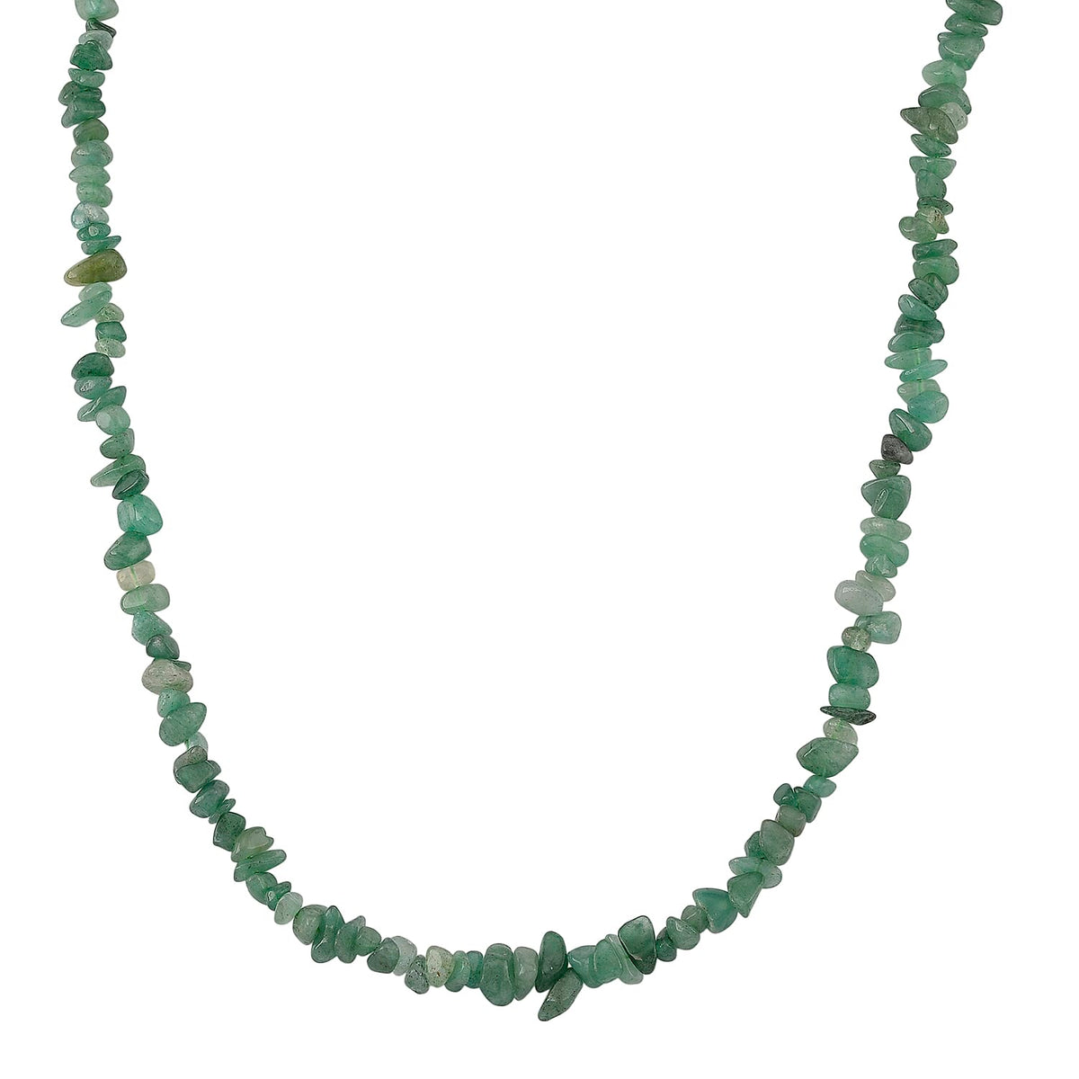 Set of 3 - Green Aventurine, Madagascar Rose Quartz &amp; African Amethyst Chips Necklace (Size - 32) &amp; 6 Pcs of Stretchable Bracelet (Size - 7) 1350.00 Ct. V32651841 4