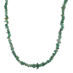 Set of 3 - Green Aventurine, Madagascar Rose Quartz & African Amethyst Chips Necklace (Size - 32) & 6 Pcs of Stretchable Bracelet (Size - 7) 1350.00 Ct.