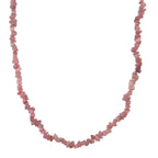 Set of 3 - Green Aventurine, Madagascar Rose Quartz & African Amethyst Chips Necklace (Size - 32) & 6 Pcs of Stretchable Bracelet (Size - 7) 1350.00 Ct.