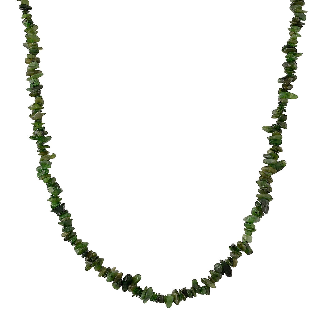 Set of 3 - Nephrite Jade, Kunzite & Neon Apatite Chips Necklace (Size - 32) & 6 pcs of Stretchable Bracelet (Size - 7) 1350.00 Ct.