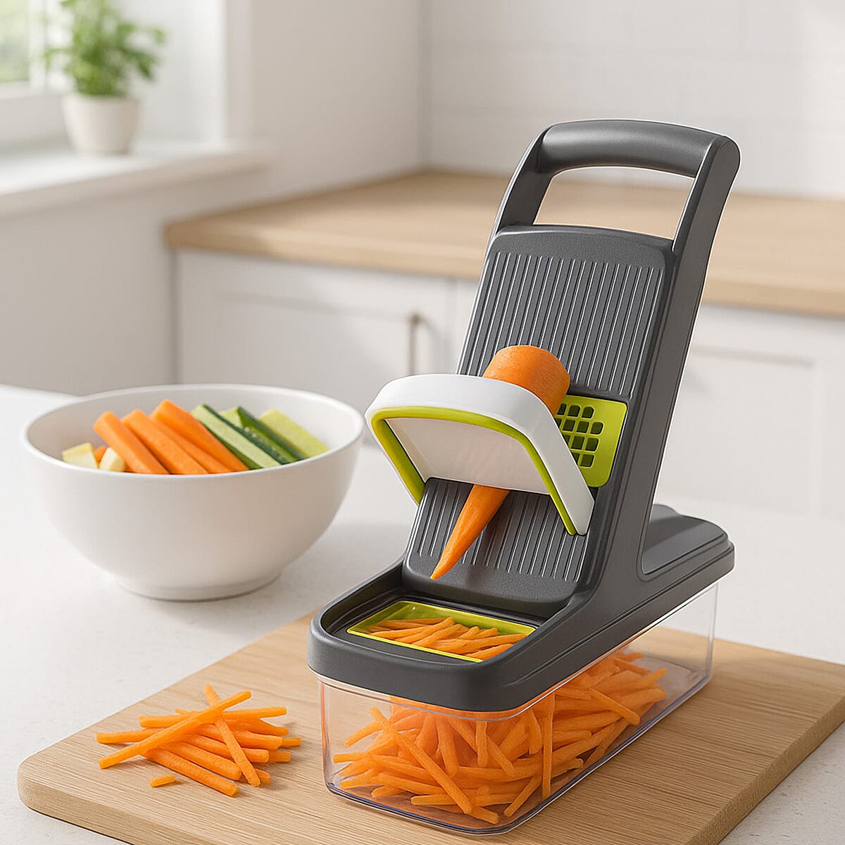 9 in 1 Multi-Function Vegetable Chopper - Green 7257759 2