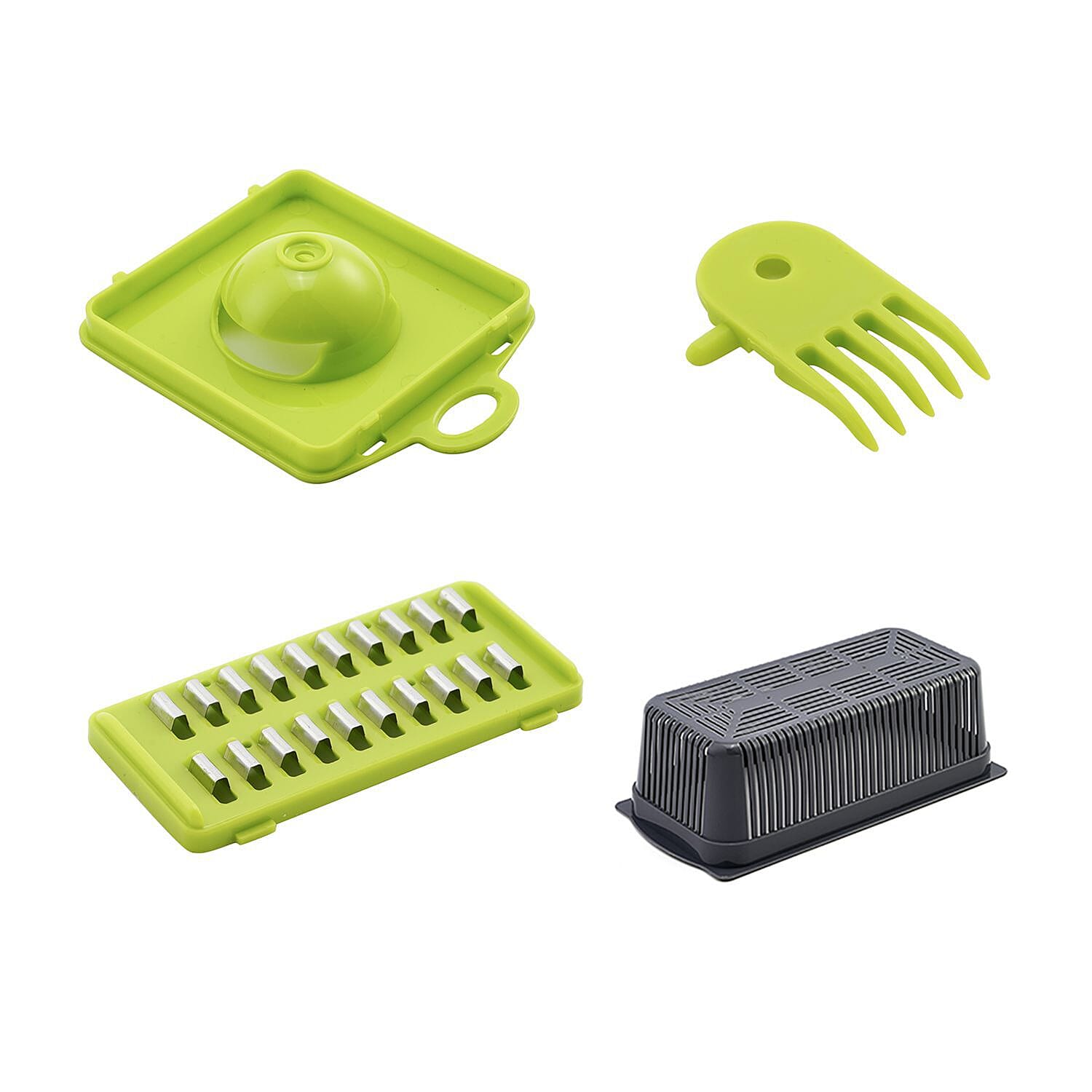 9 in 1 Multi-Function Vegetable Chopper - Green 7257759 6