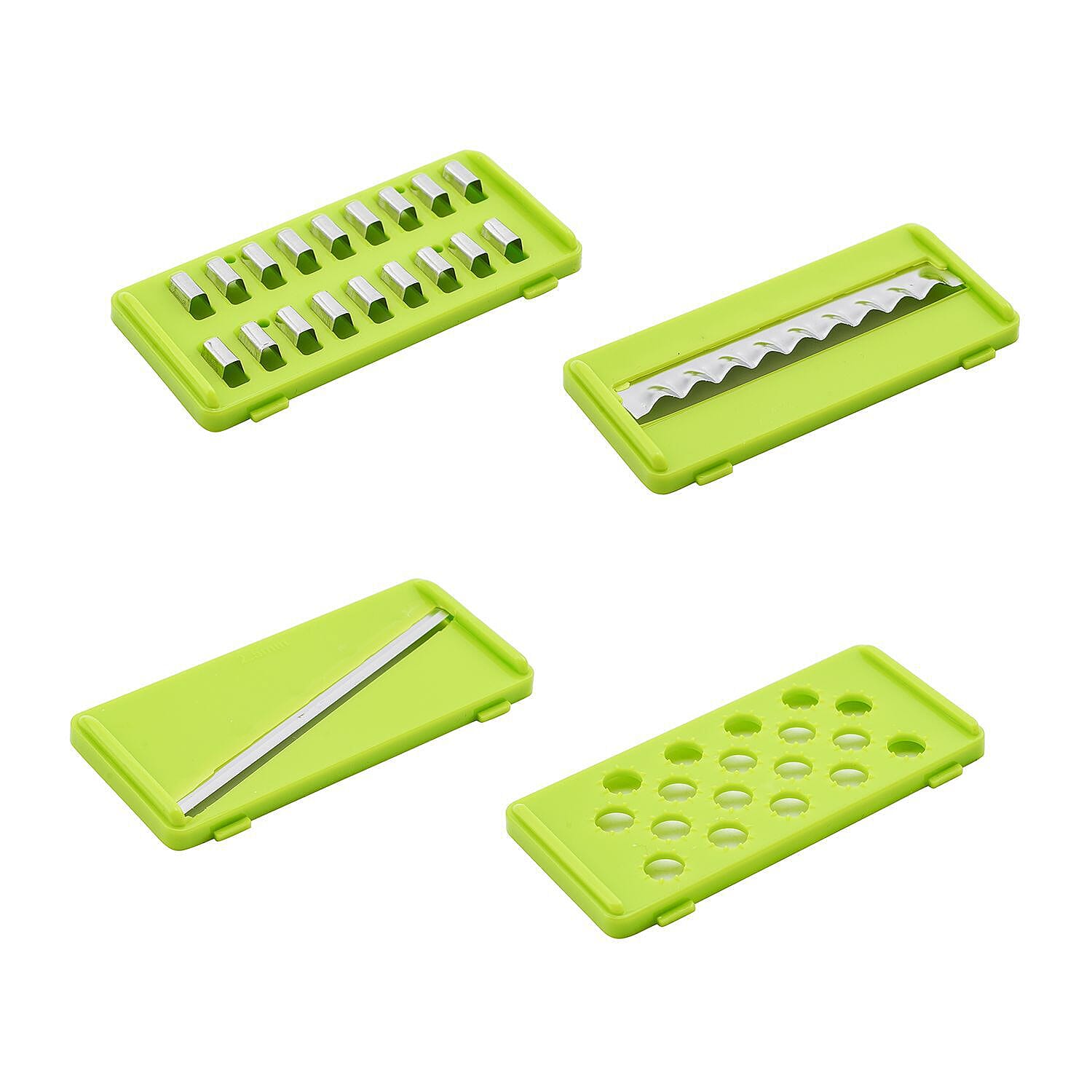 9 in 1 Multi-Function Vegetable Chopper - Green 7257759 7