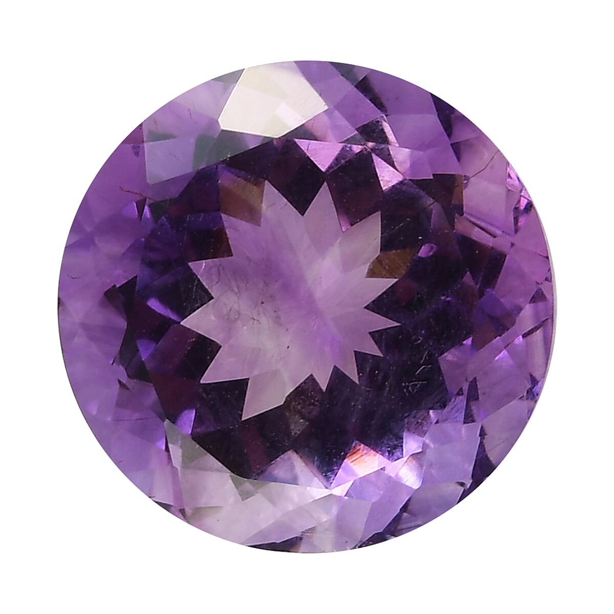 9.39 Ct. Loose Moroccan Amethyst AA Grade ROUND 14 mm 6268143 0