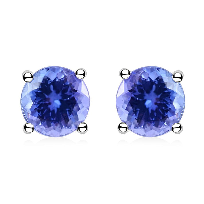 Certified and Appraised RHAPSODY 950 Platinum 1.10 Ct AAAA Tanzanite  Earring, Platinum 1.47 grams 7272413 1