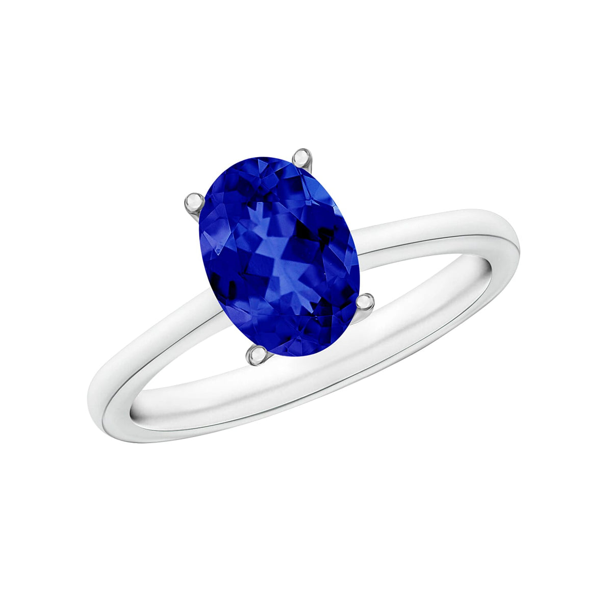 RHAPSODY 950 Platinum AAAA Tanzanite Ring 1.35 ct, Platinum Wt. 5.5 Gms 1.350 Ct. 7716521 0
