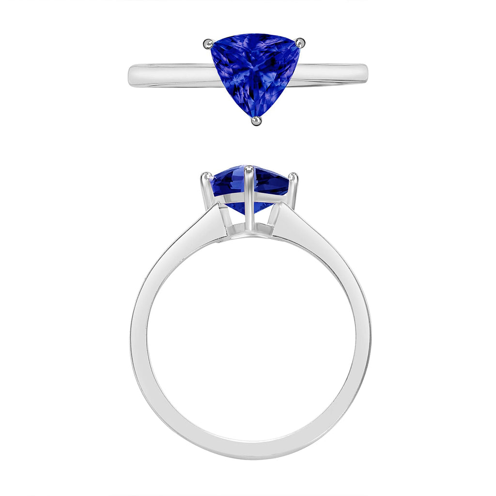 950 Platinum  AAAA  Tanzanite  Ring 1.45 ct,  Platinum Wt. 5.5 Gms  1.450  Ct.