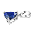 950 Platinum AAAA Tanzanite Solitaire Pendant 3.29 Ct.