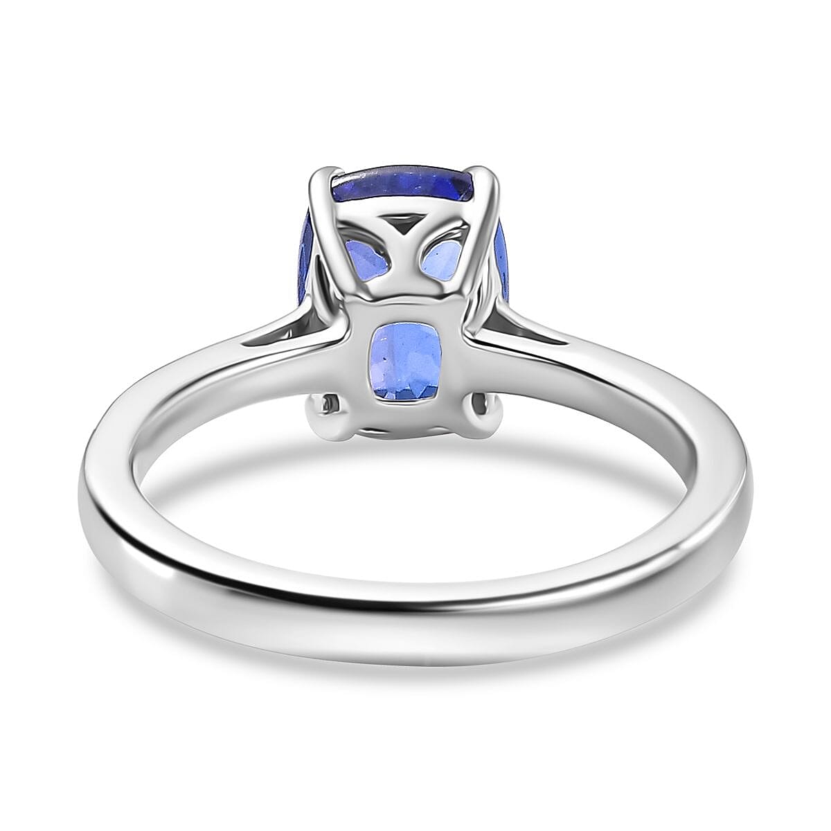 RHAPSODY 3.08 Ct. AAAA Tanzanite Solitaire Ring in 950 Platinum 8034686 5