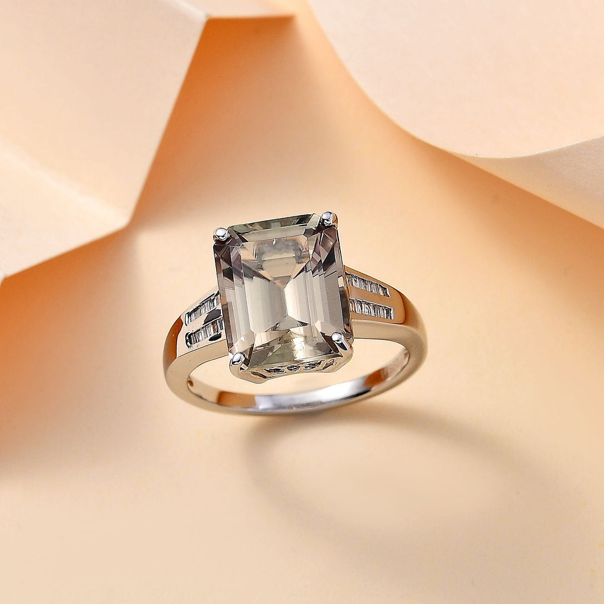 950 Platinum AAAA Turkizite and Diamond (GH/SI) Ring 7.28 Ct. 7807678 1