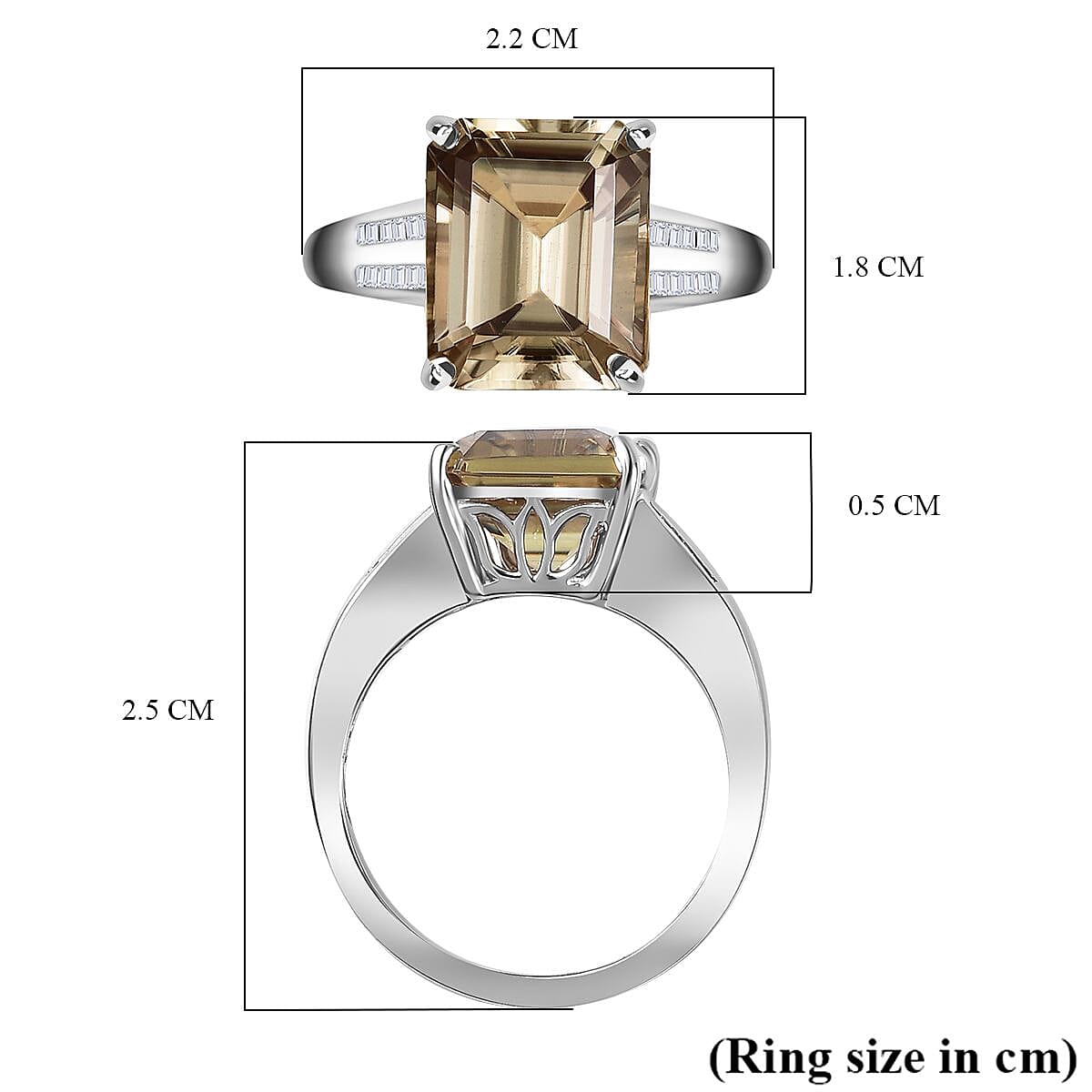 950 Platinum AAAA Turkizite and Diamond (GH/SI) Ring 7.28 Ct. 7807678 5
