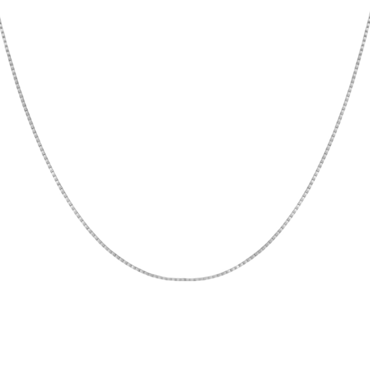 Limited Stock - 950 Platinum Box Venetian Chain (Size - 20), Platinum Wt. 4.3 Gms 7723035 1