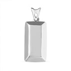 Black Friday Doorbuster - 950 Solid Platinum Ingot Pendant 3.35 Grams