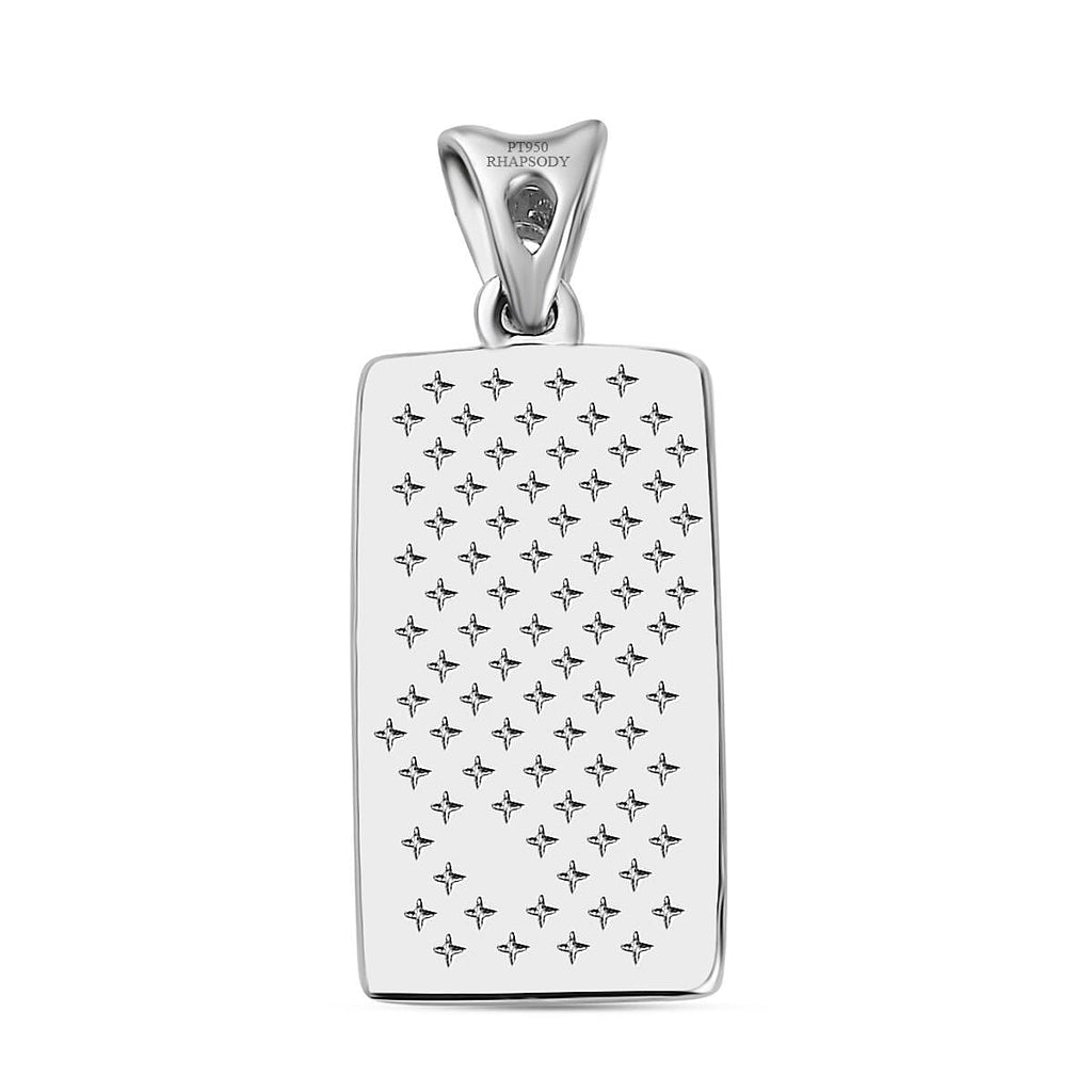 Black Friday Doorbuster - 950 Solid Platinum Ingot Pendant 3.35 Grams
