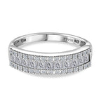 Biggest Close Out- 950 Platinum SGL Certified Diamond I1-I2-G-H Ring 1.00 Ct. Plt Wt 5.14 Grms