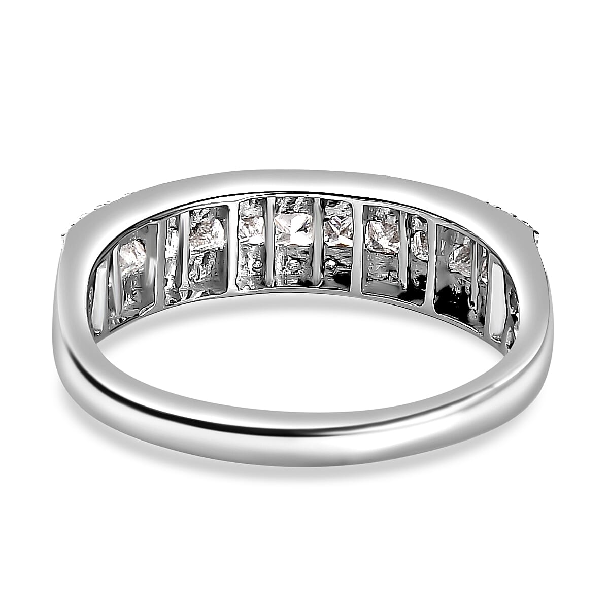 Biggest Close Out- 950 Platinum SGL Certified Diamond I1-I2-G-H Ring 1.00 Ct. Plt Wt 5.14 Grms 7656613 5