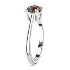 5th Avenue Mega Close Out- 950 Platinum Certified Natural Champagne Diamond Solitaire Ring 1.00  Cts.