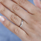Hatton Garden Closeout - 950 Platinum Band Ring, Platinum Wt. 3.62 Gms