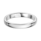 Hatton Garden Closeout - 950 Platinum Band Ring, Platinum Wt. 4.43 Gms
