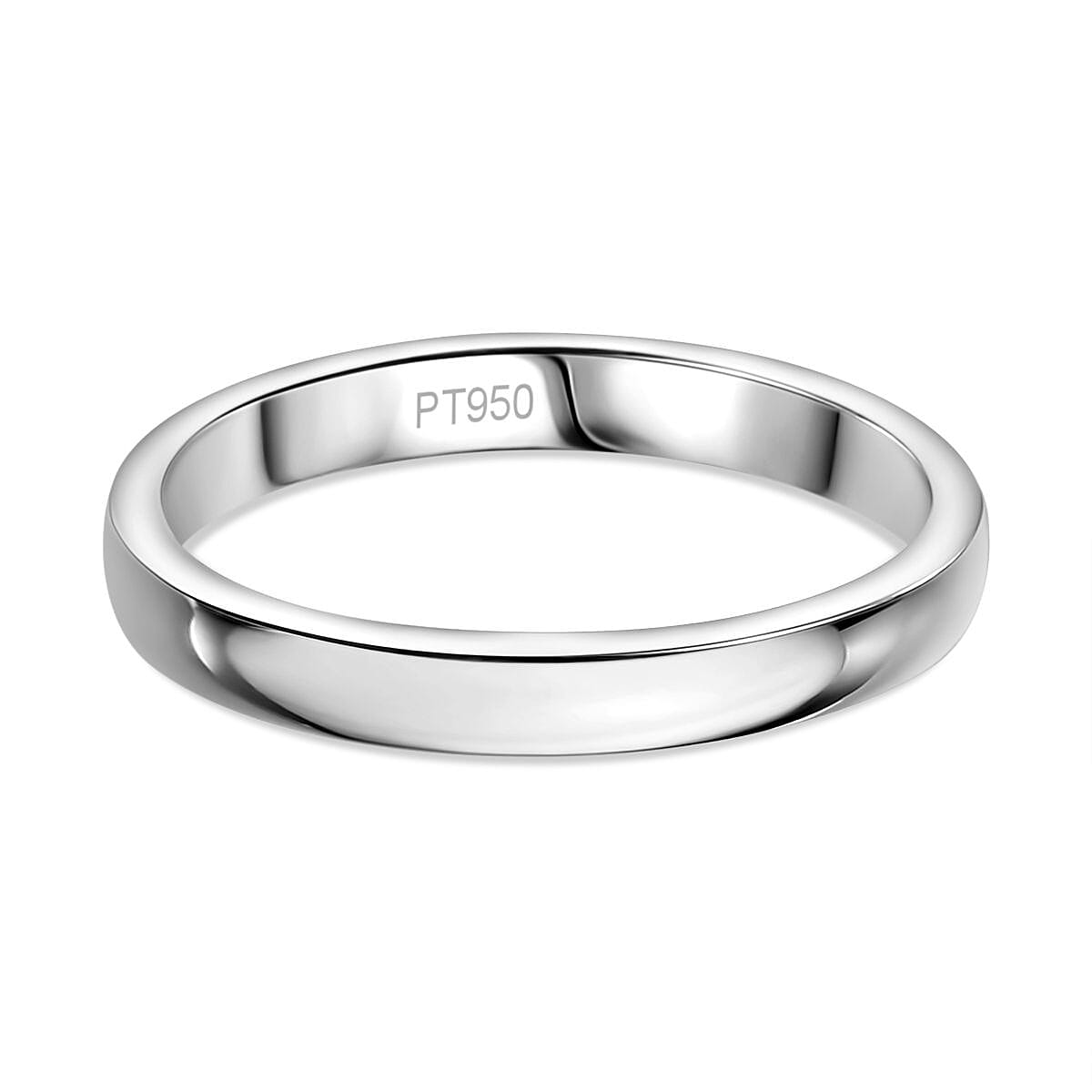 Hatton Garden Closeout - 950 Platinum Band Ring, Platinum Wt. 4.43 Gms 7776140 0