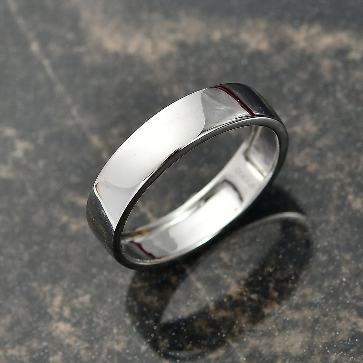 950 Platinum Ring, Platinum Wt.5.20 Gms 8247805 1