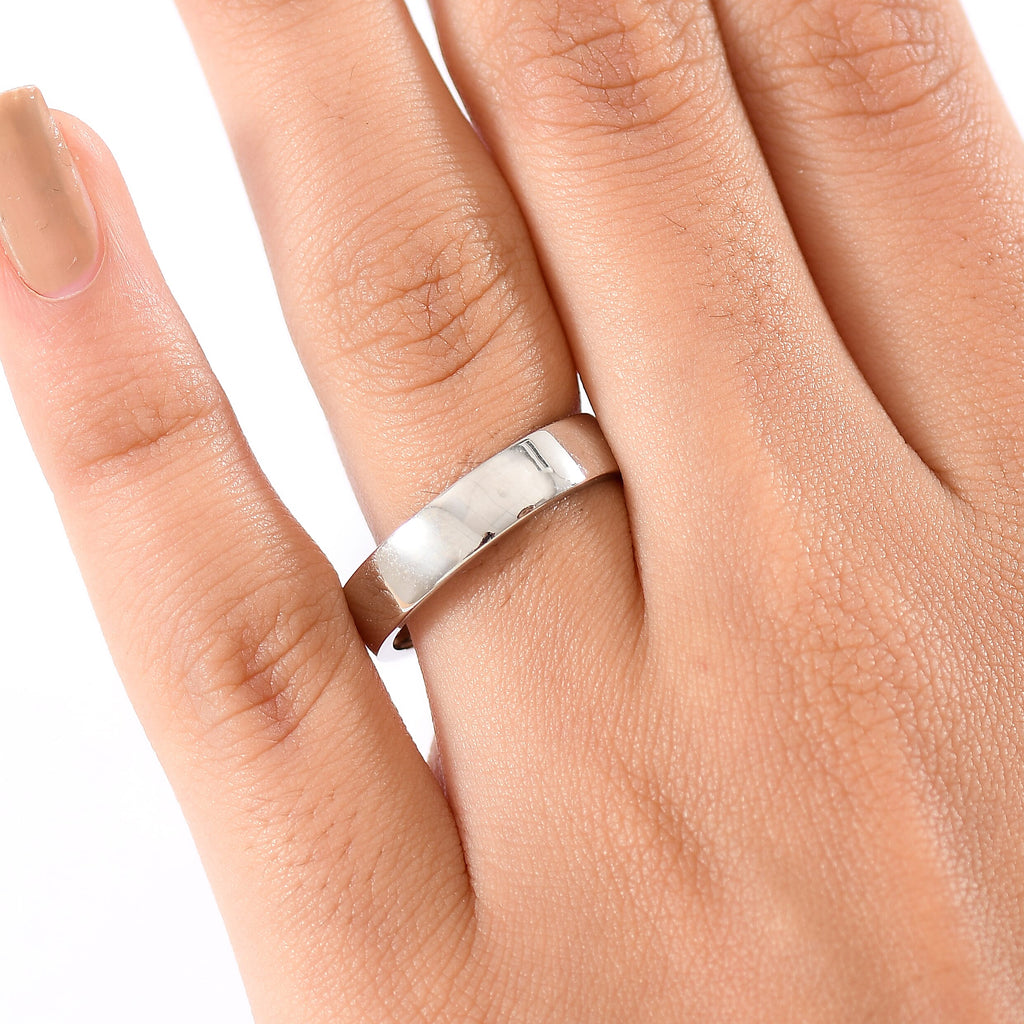 950 Platinum Ring, Platinum Wt.5.20 Gms