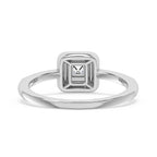 950 Platinum SI2 White Diamond SI2 Cluster Ring, Platinum Wt.4.72 Gms  0.471  Ct.