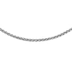 950 Platinum Spiga Chain (Size - 16), Platinum Wt. 3.5 Gms