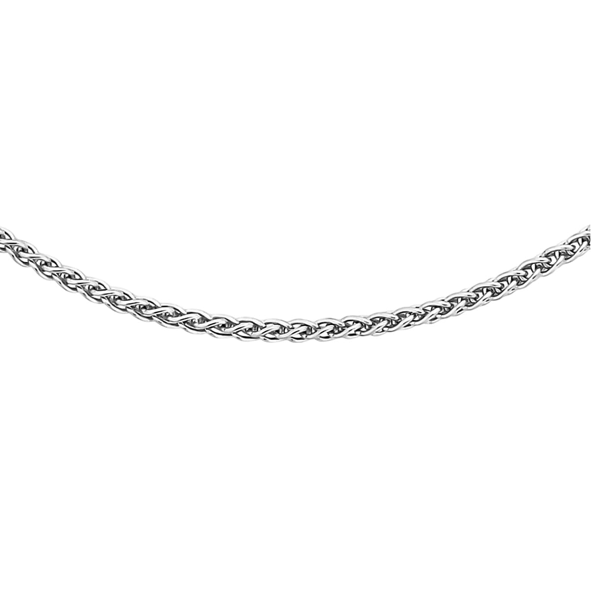 950 Platinum Spiga Chain (Size - 16), Platinum Wt. 3.5 Gms 7723039 0