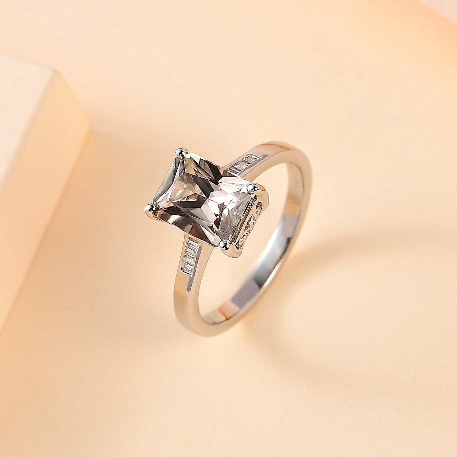 RHAPSODY 950 Platinum AAAA Turkizite and Diamond Ring 2.68 Ct. 7770143 1