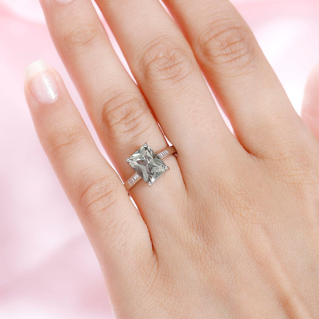 RHAPSODY  950 Platinum AAAA Turkizite & Diamond Ring 2.68 Ct.