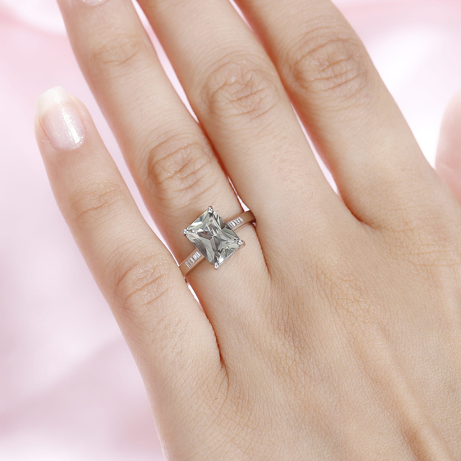 RHAPSODY 950 Platinum AAAA Turkizite and Diamond Ring 2.68 Ct. 7770143 2