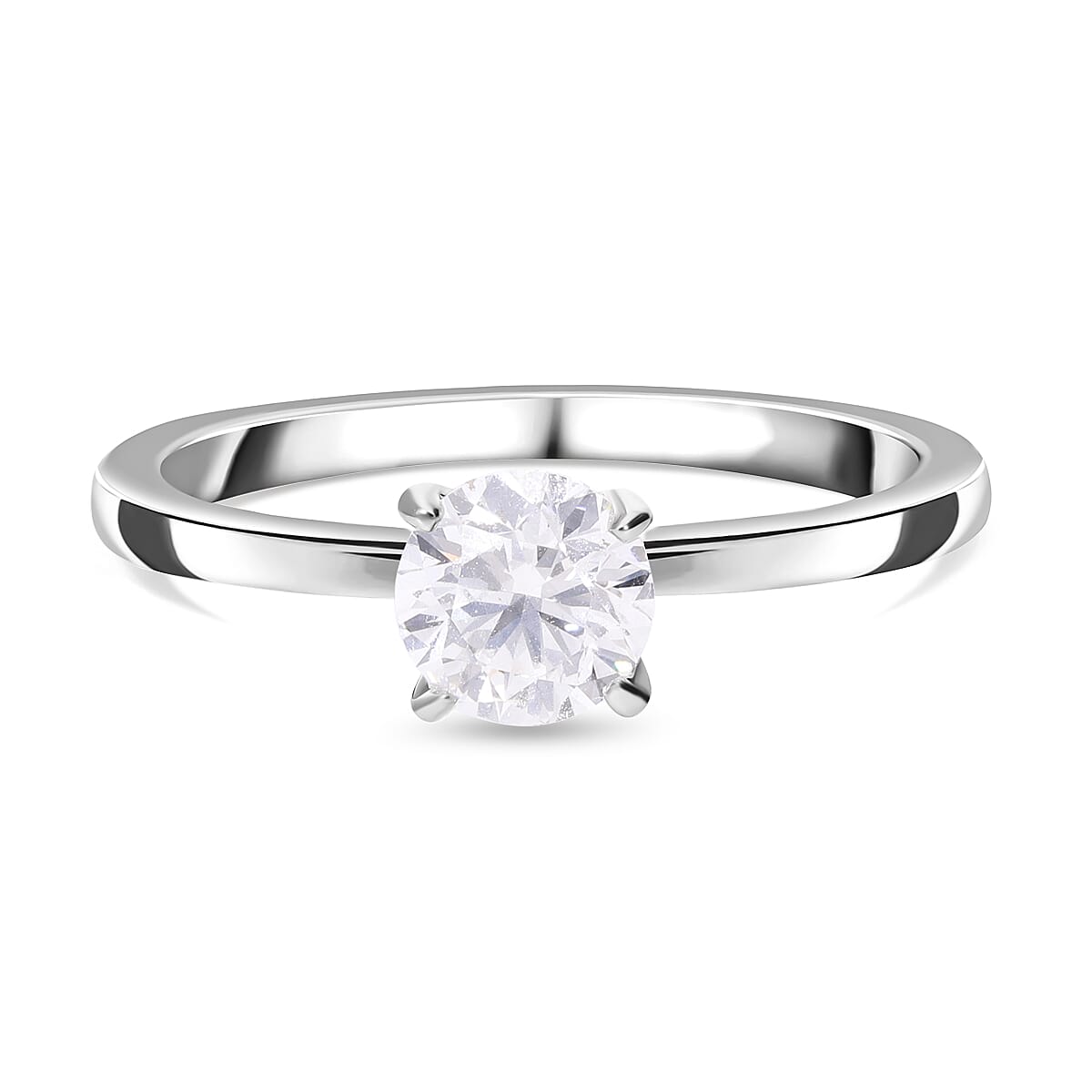 First Time Ever Luxuriant Diamond - 950 Platinum Certified Lab Grown Diamond (VS-E-F) Solitaire Ring 1.00 Ct. 7652574 0