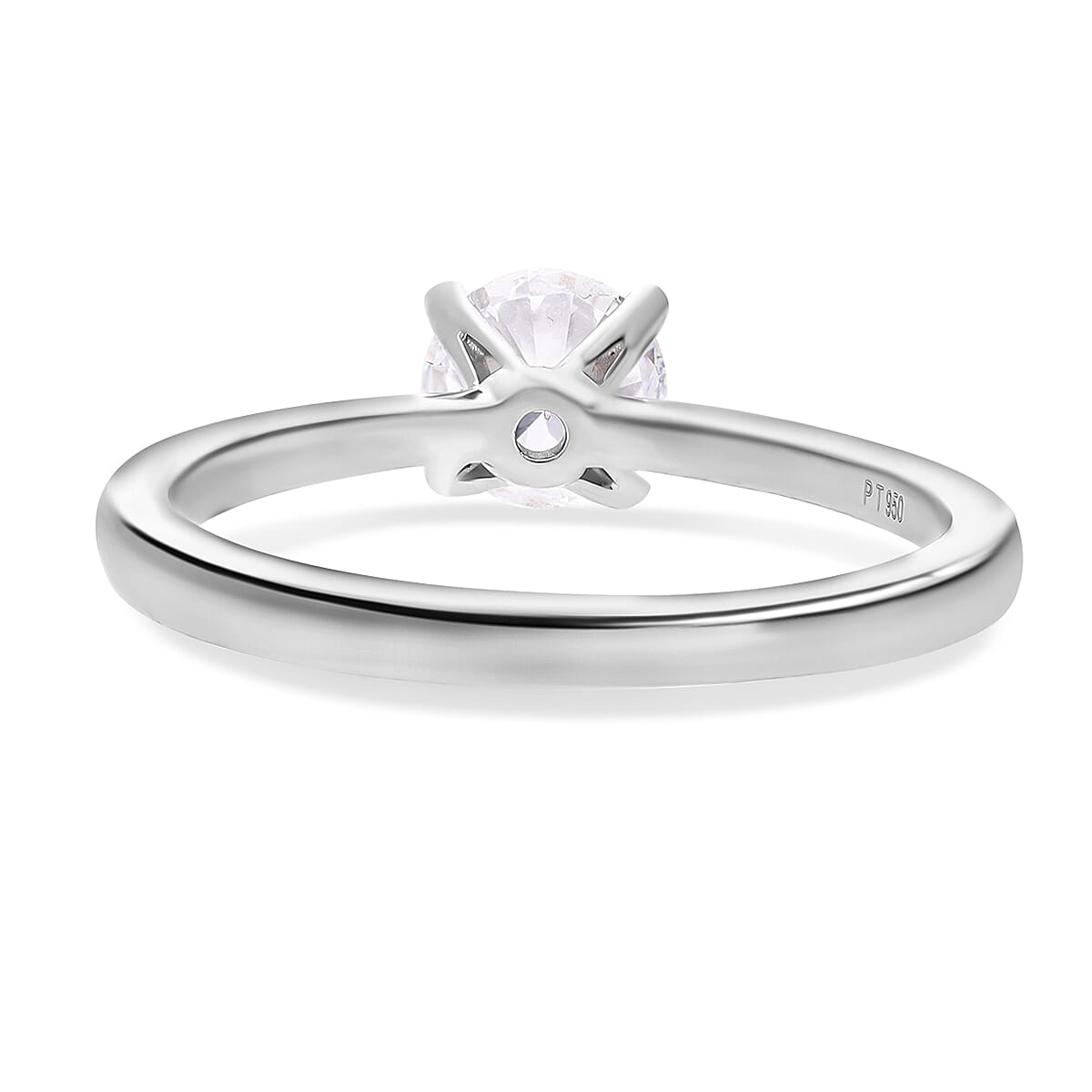 First Time Ever Luxuriant Diamond - 950 Platinum Certified Lab Grown Diamond (VS-E-F) Solitaire Ring 1.00 Ct. 7652574 3