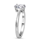 Luxuriant Diamond - 950 Platinum IGI Certified Lab Grown Diamond (EF-VS) Solitaire Ring 1.00 Ct