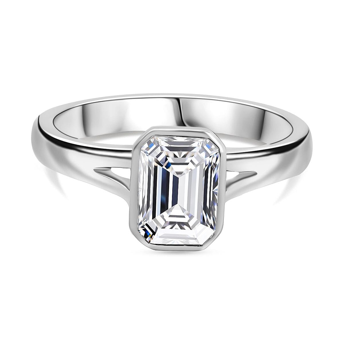 Luxuriant Diamond 950 Platinum Lab Grown Diamond (VS2-F) Solitaire Ring 3.00 Ct. 8016453 0