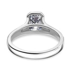 Luxuriant Diamond 950 Platinum Lab Grown Diamond (VS2-F) Solitaire Ring 3.00 Ct.