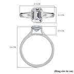 Luxuriant Diamond 950 Platinum Lab Grown Diamond (VS2-F) Solitaire Ring 3.00 Ct.